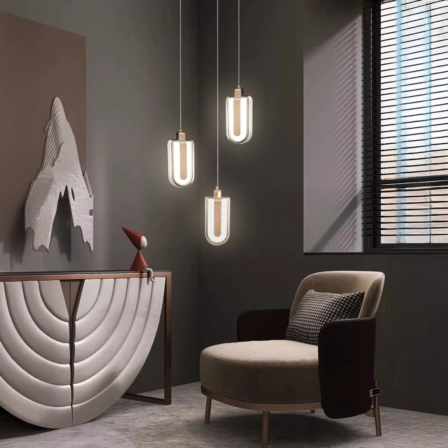 Sunlit Drape Pendant Light