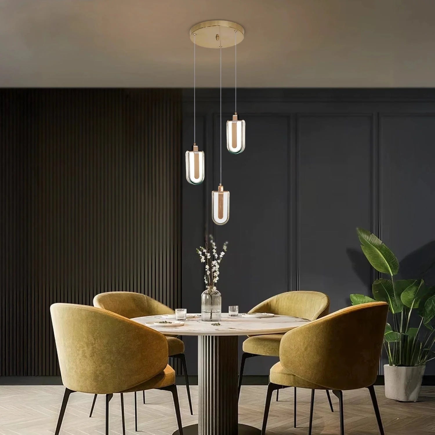 Sunlit Drape Pendant Light
