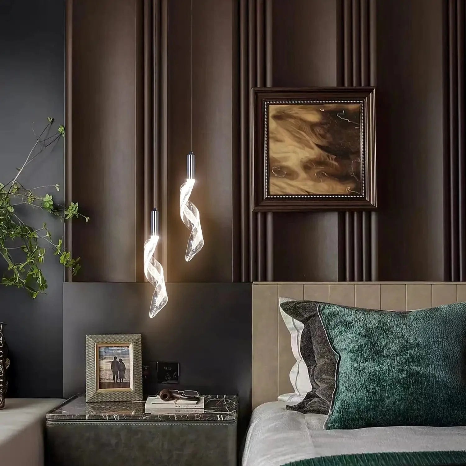 Twilight Spiral Pendant Light