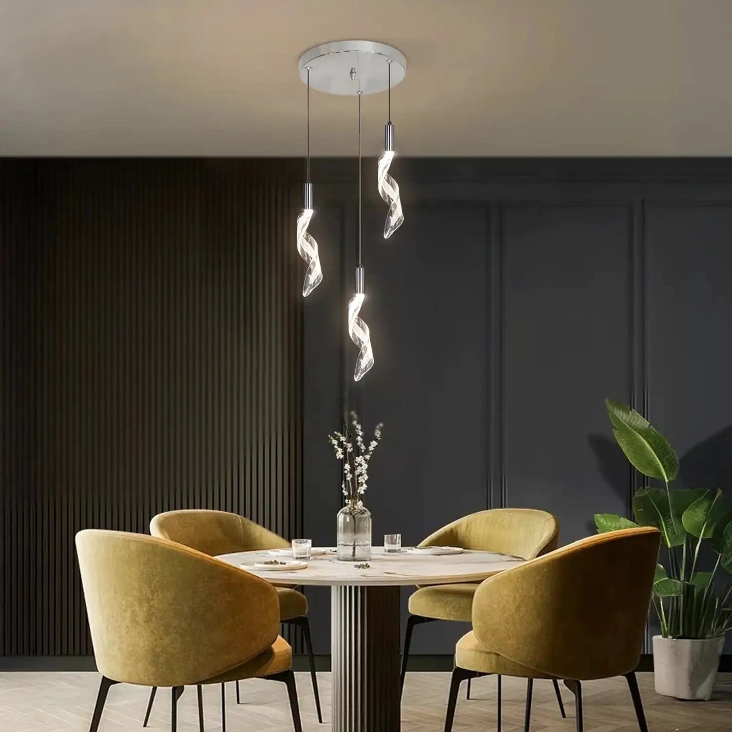 Twilight Spiral Pendant Light