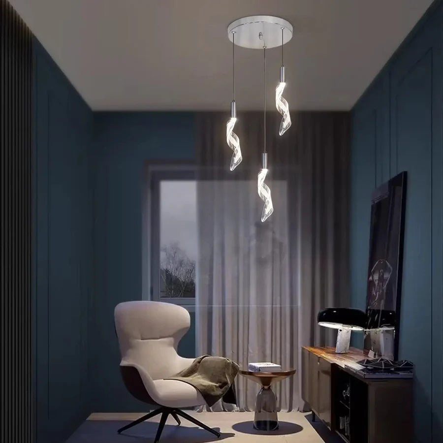Twilight Spiral Pendant Light