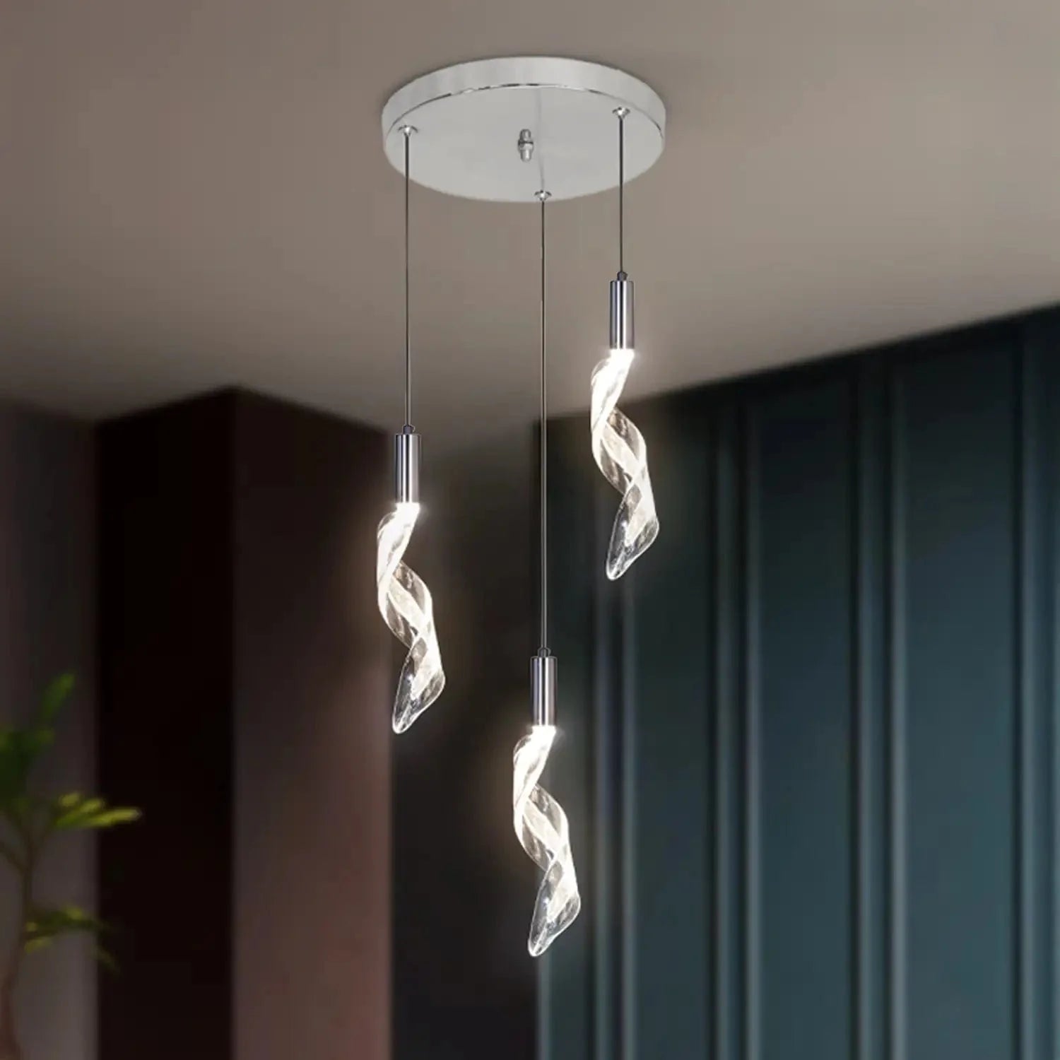 Twilight Spiral Pendant Light