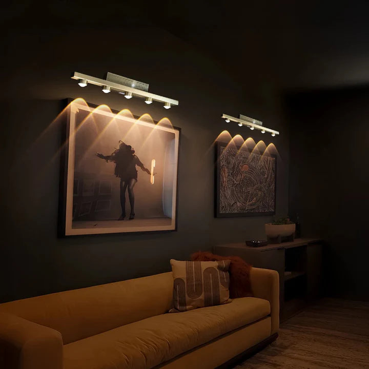 Golden Horizon Wall Mirror Light (Picture Light)