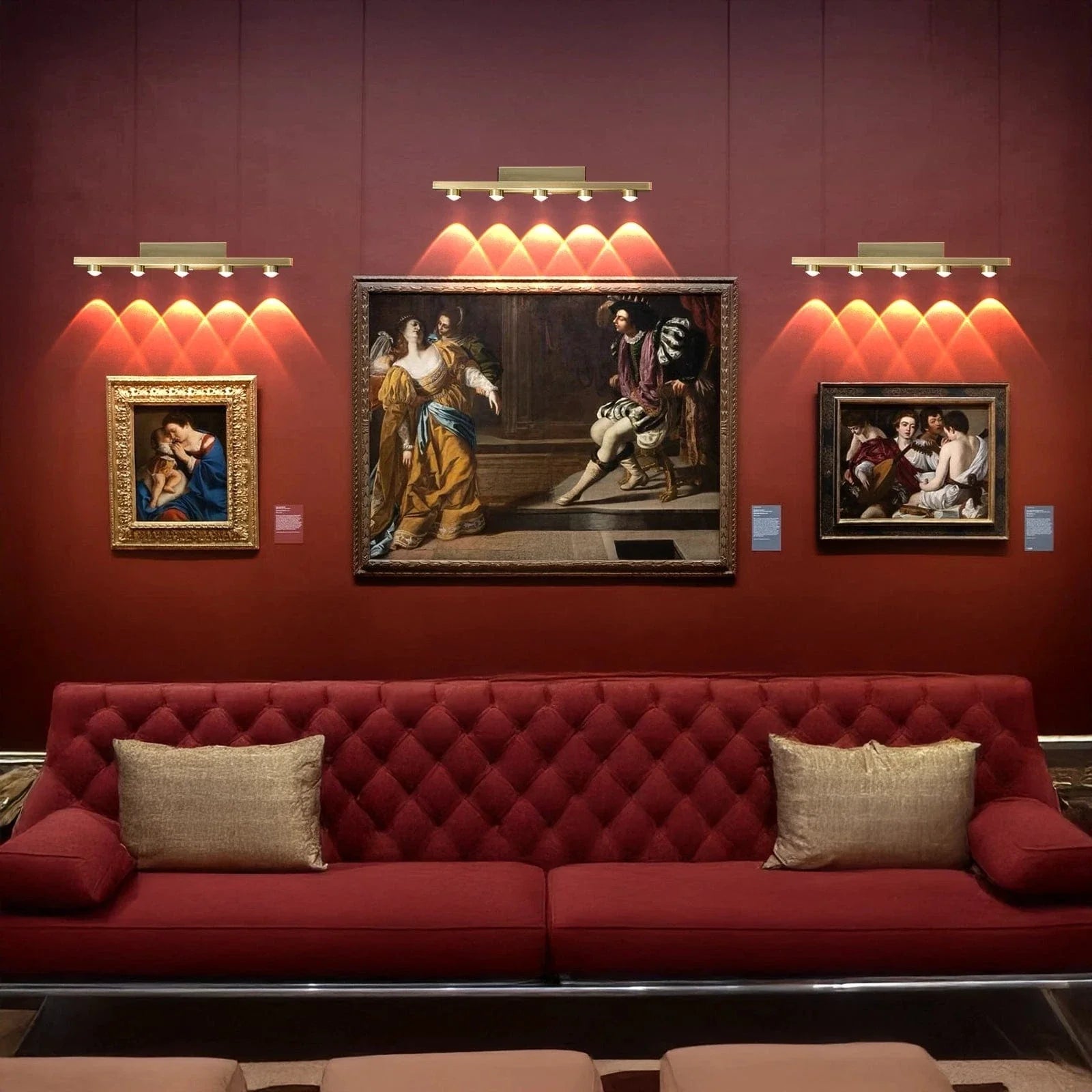 Golden Horizon Wall Mirror Light (Picture Light)