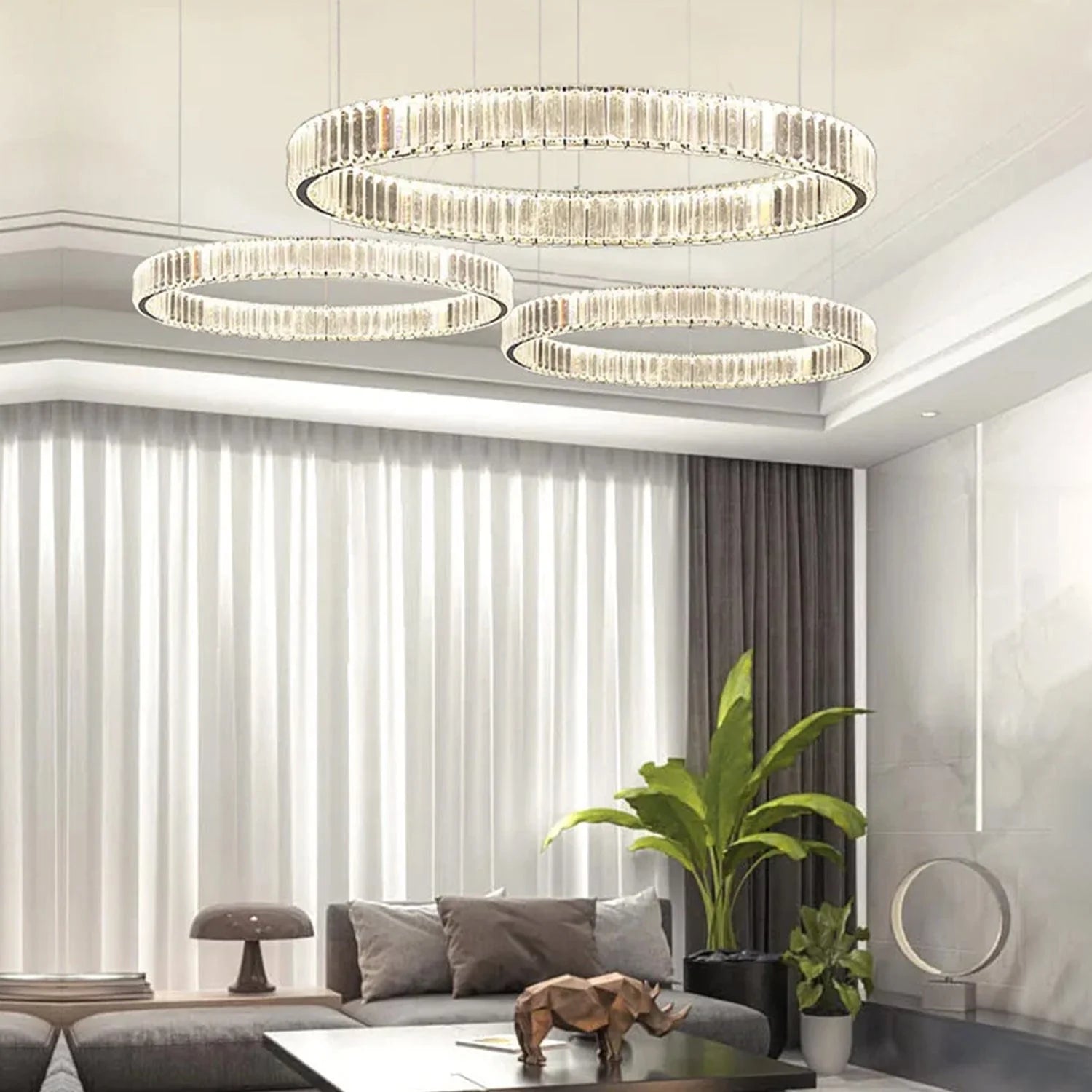 Celestial Ring Chandelier