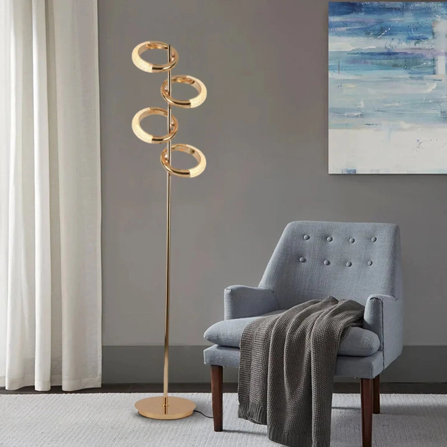 Half Moon Floor Lamp