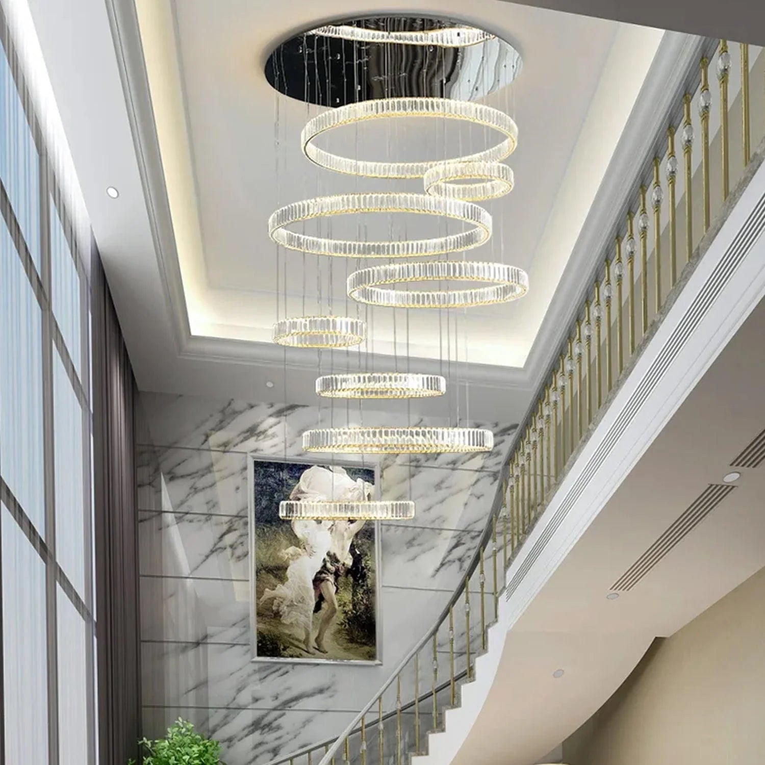 Celestial Ring Chandelier