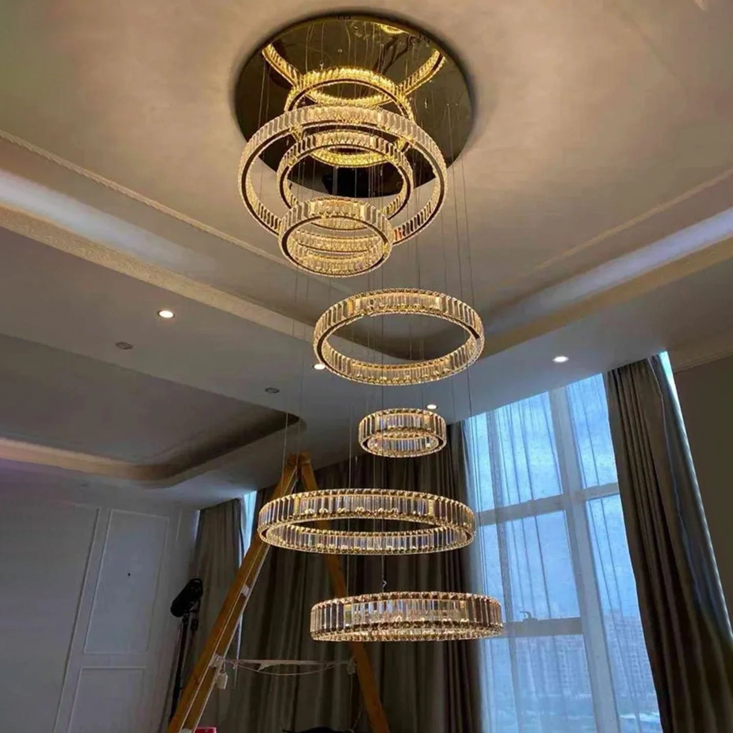 Celestial Ring Chandelier