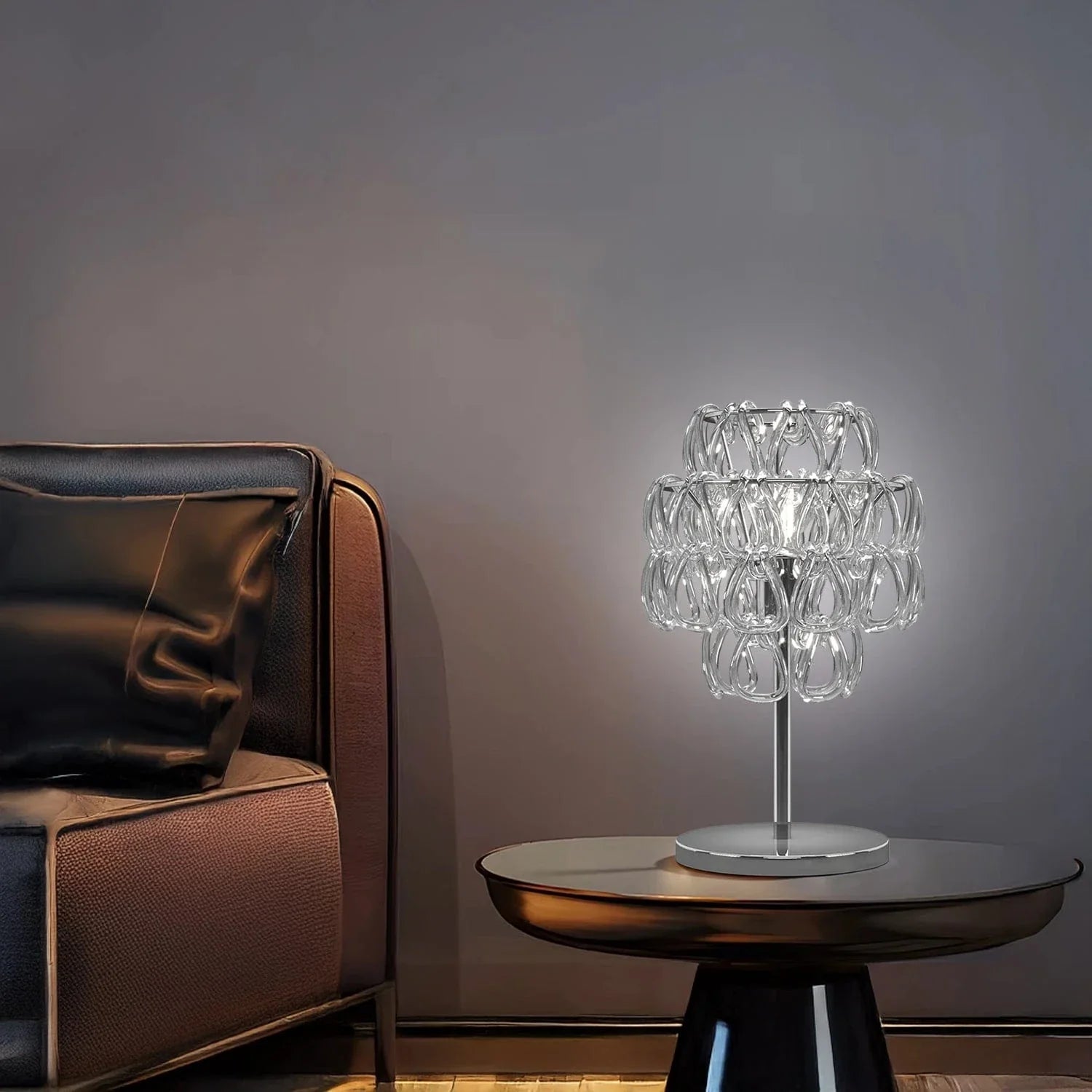 Diamond Frost Table Lamp