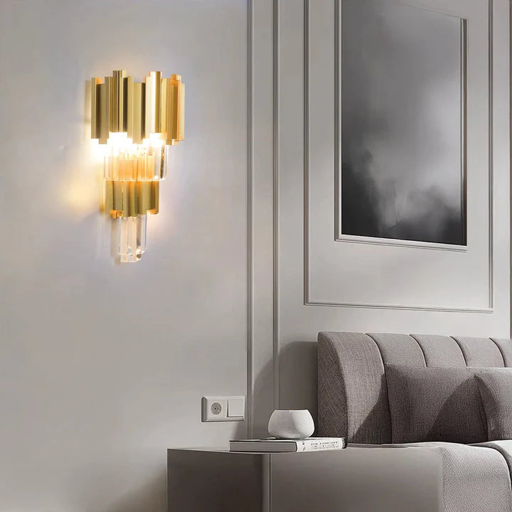 Vida Golden Mamba Wall Light