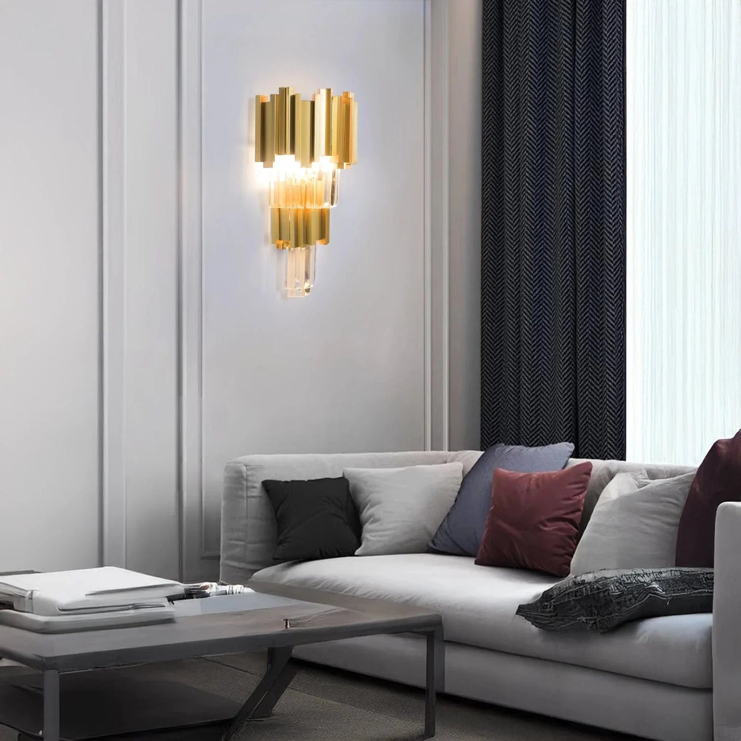 Vida Golden Mamba Wall Light