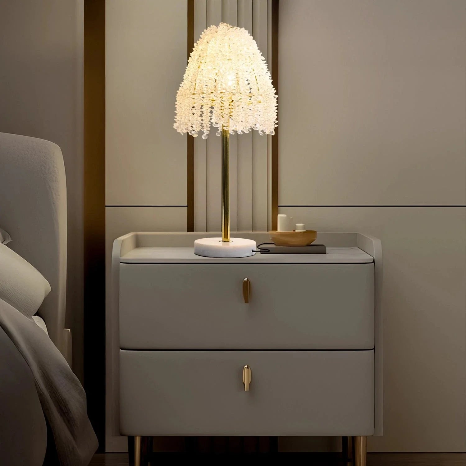 Golden Ivy Table Lamp