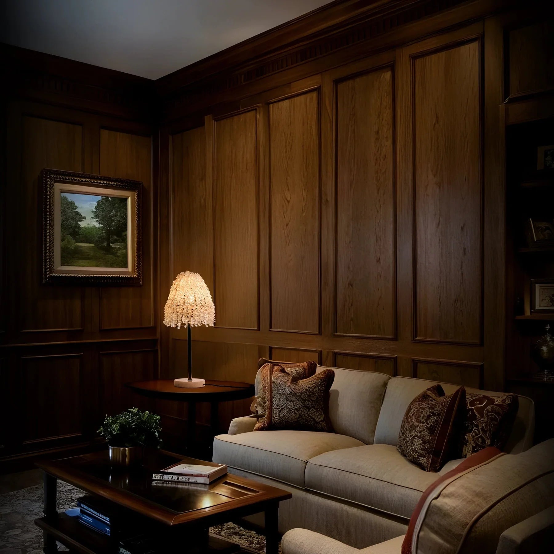 Golden Ivy Table Lamp