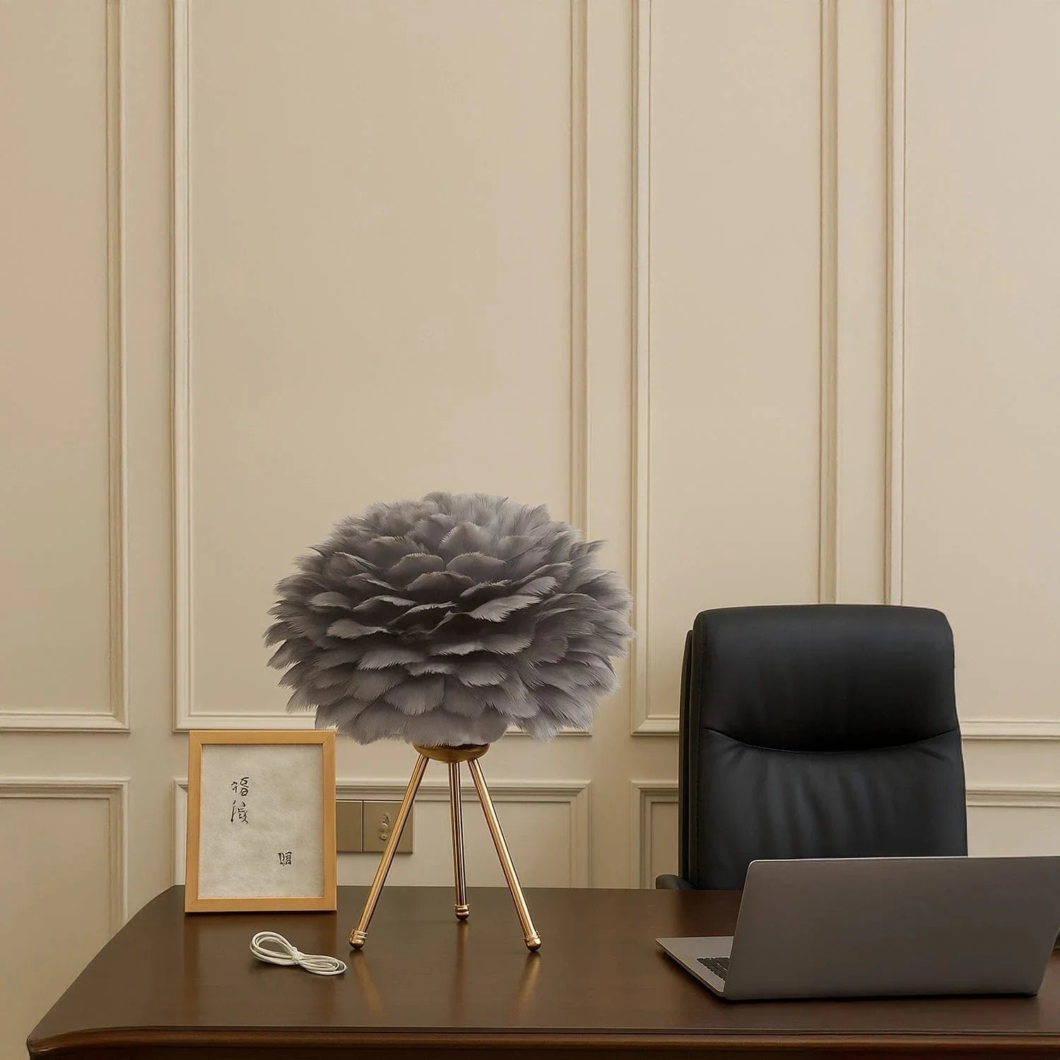 Ivory Drift Table Lamp