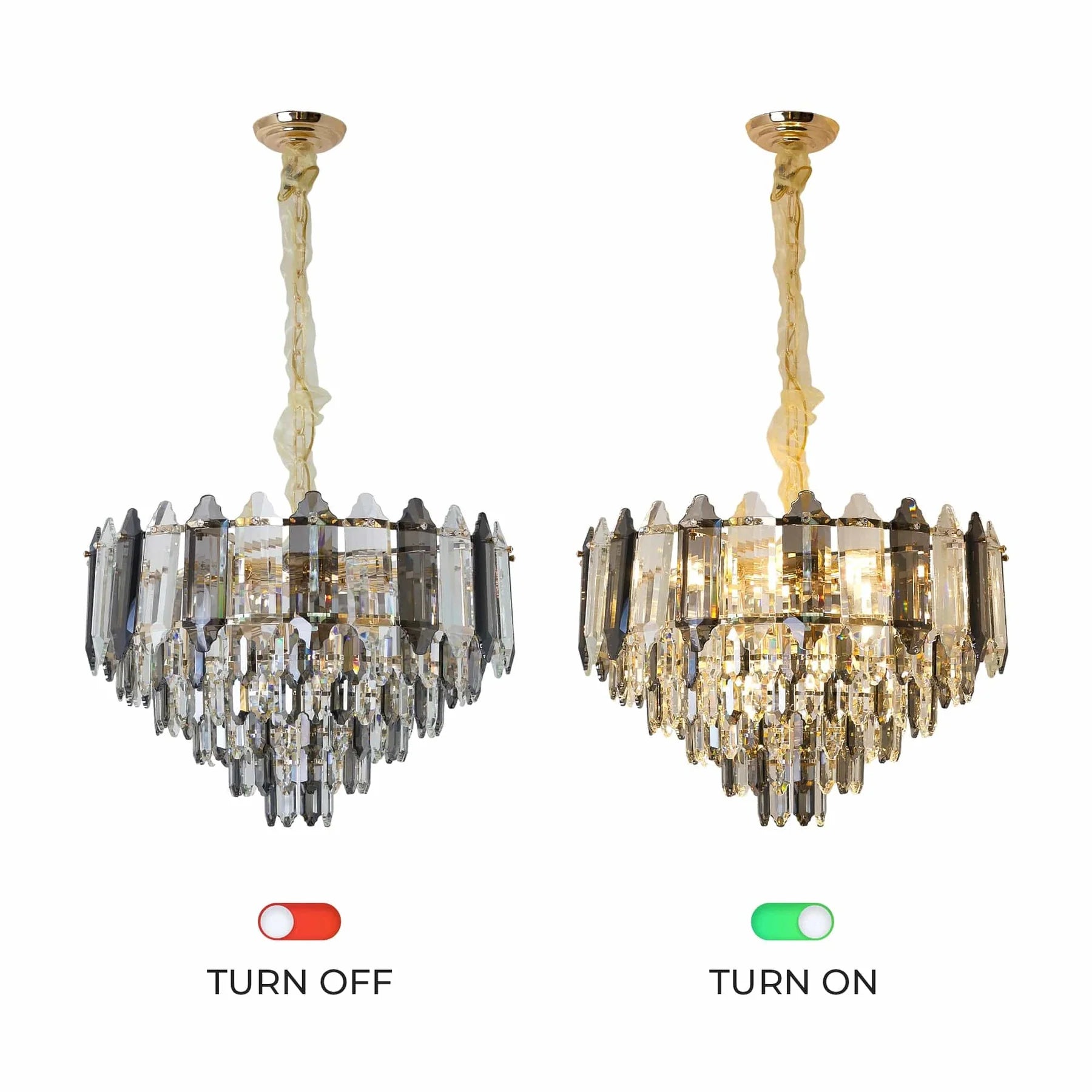 Noir Luxe Chandelier