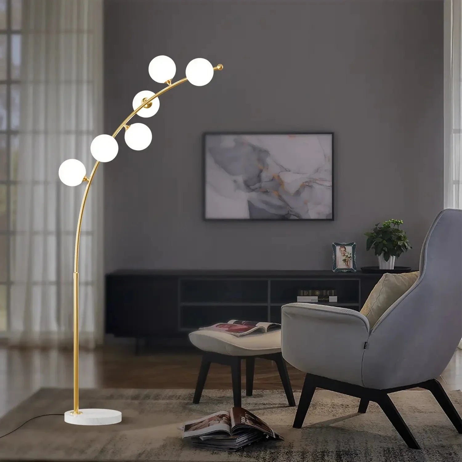 Lunar Arc Floor Lamp