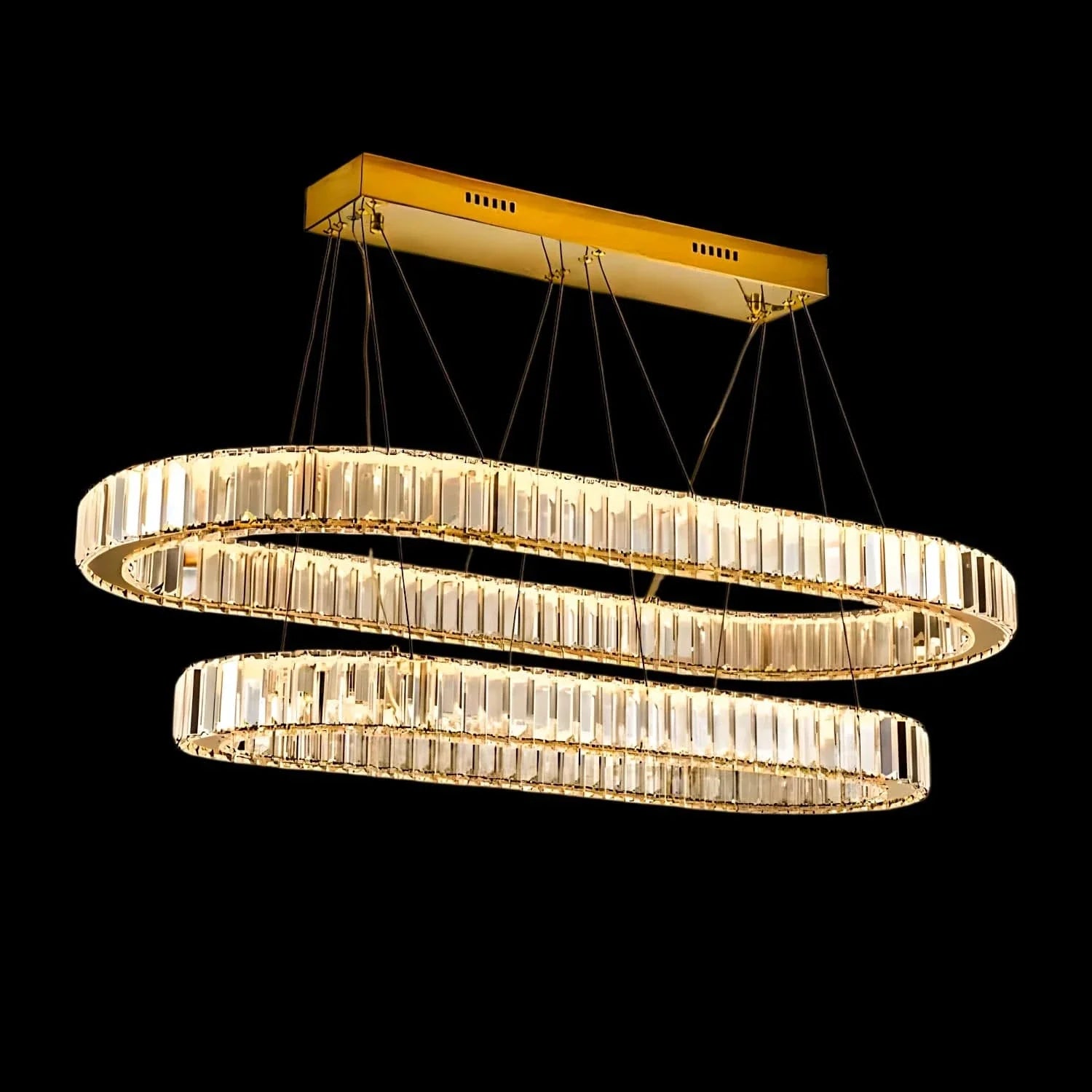 Celestial Dual Ring Chandelier