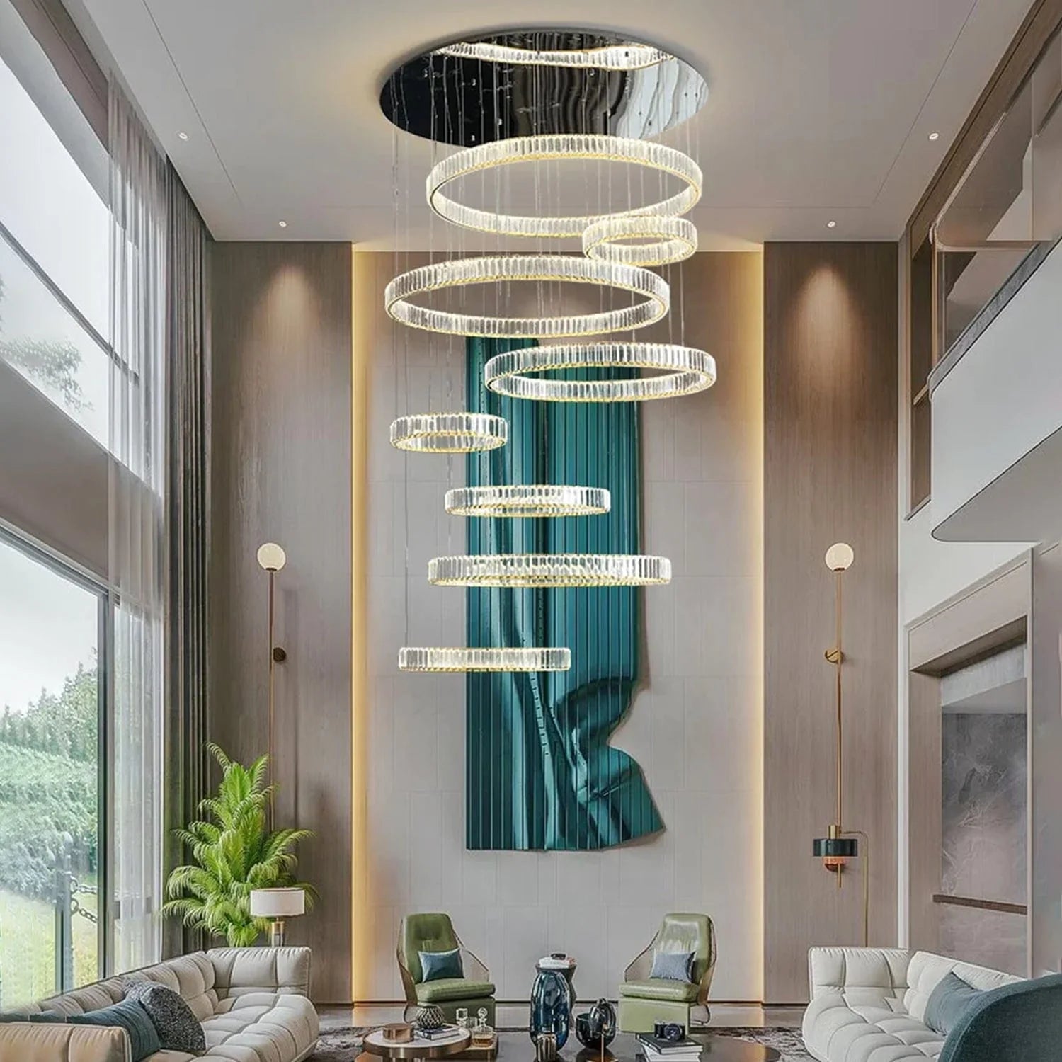 Celestial Ring Chandelier