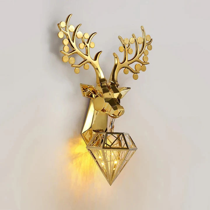 Alpha Stag Wall Light