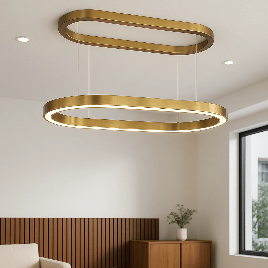 Haloire Luxe Modern Chandelier