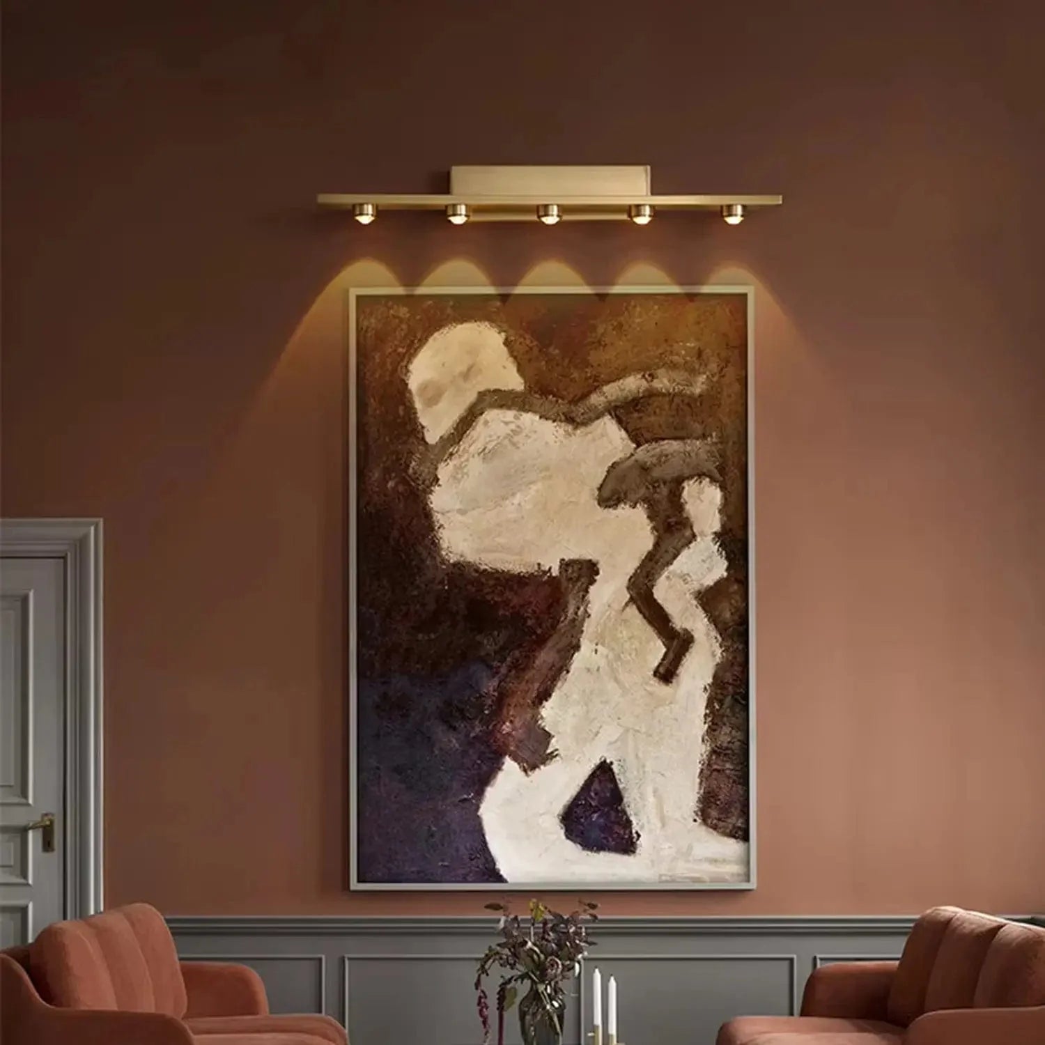 Golden Horizon Wall Mirror Light (Picture Light)