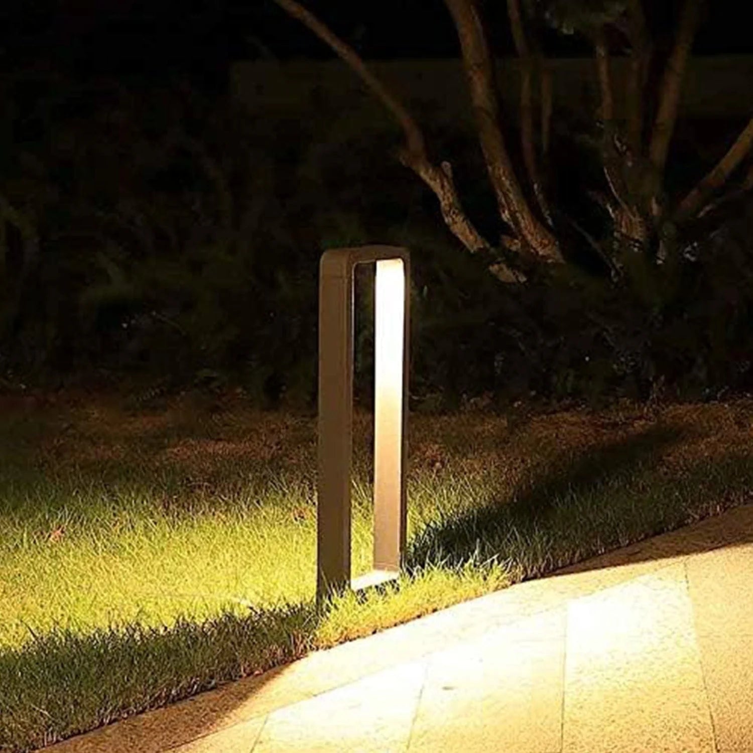 Zenith Beam Outdoor Bollard Light - For Garden, Pathways & Landscape Lighting