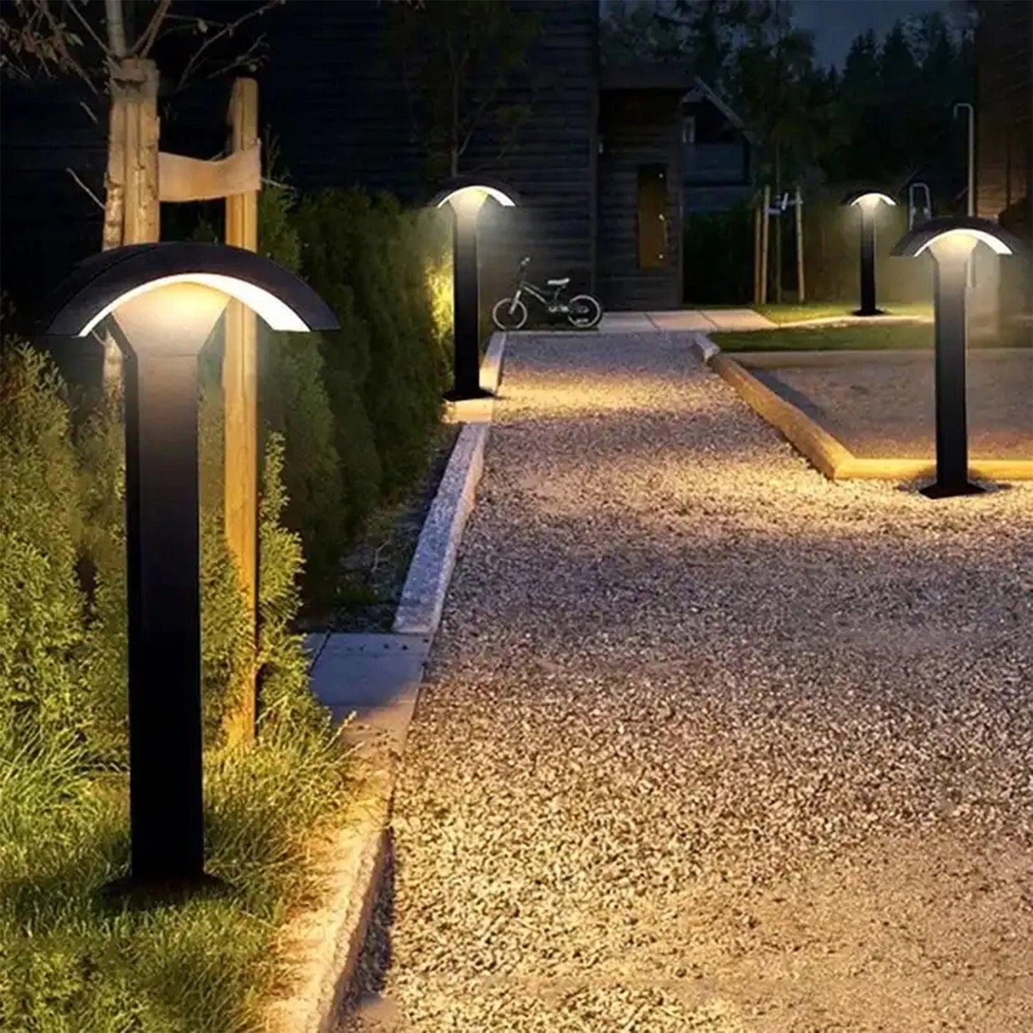 Skyline Lustre Outdoor Bollard Light - For Garden, Pathways & Landscape Lighting