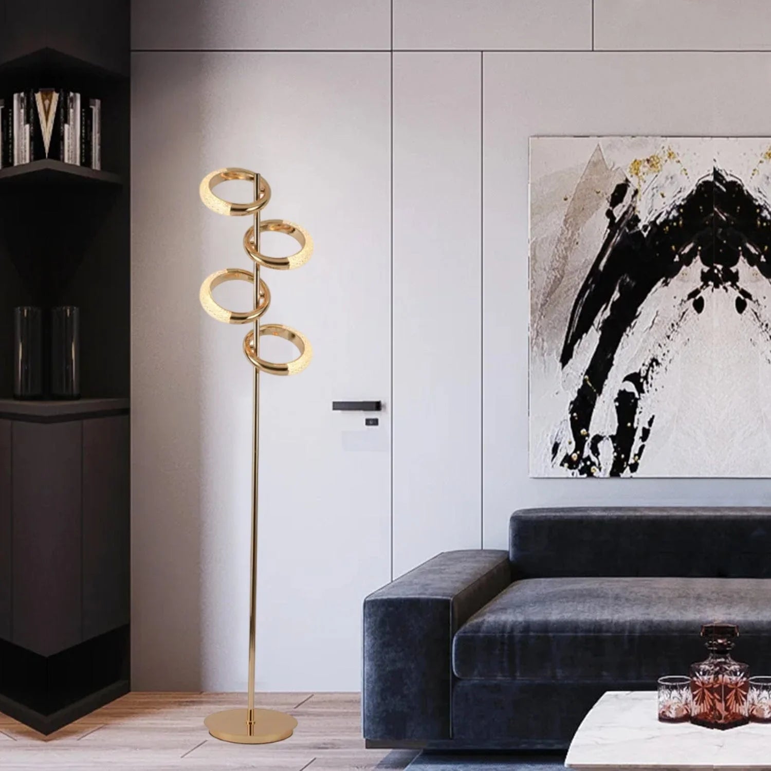 Half Moon Floor Lamp