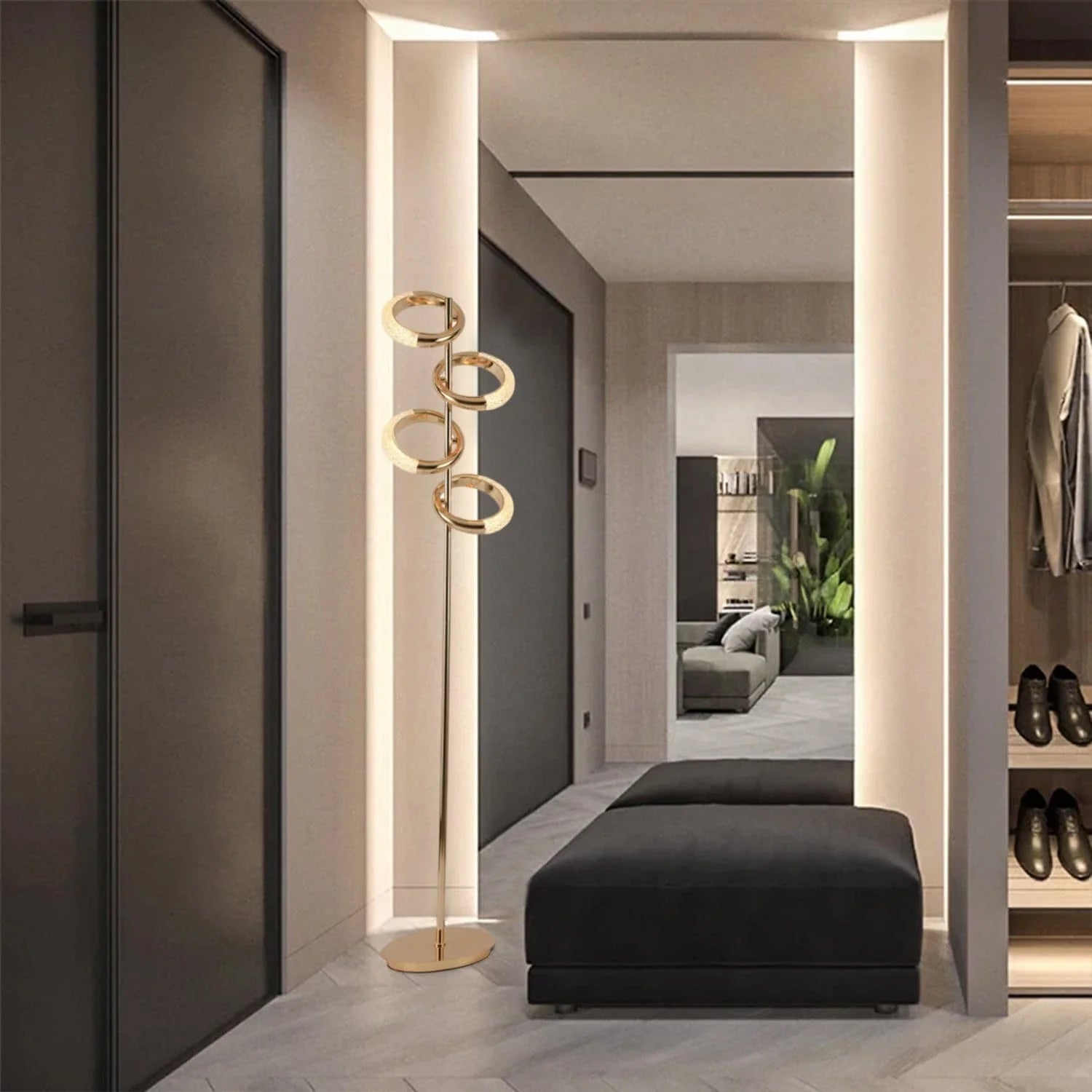 Half Moon Floor Lamp