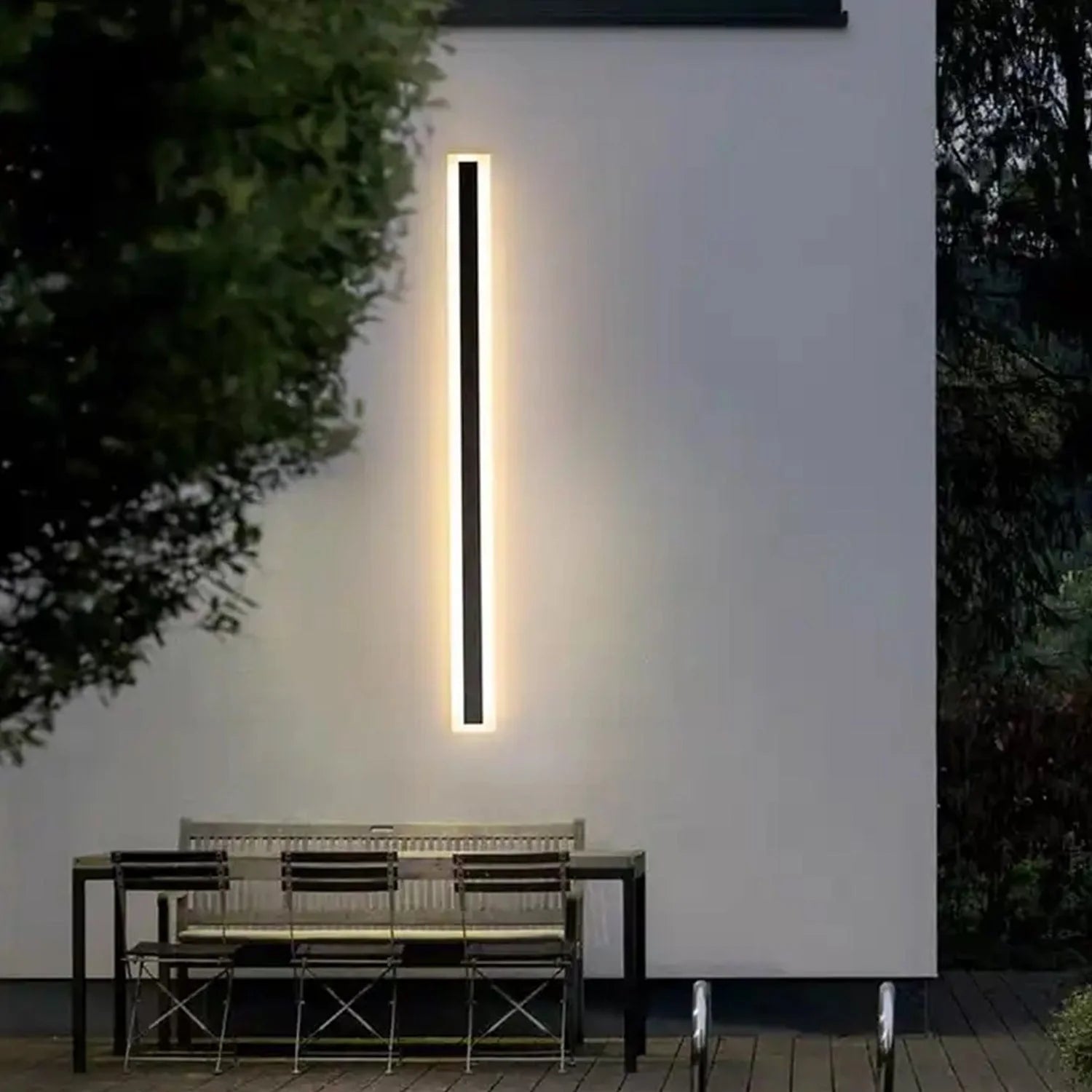 Liminique Long Outdoor Wall Facade Light