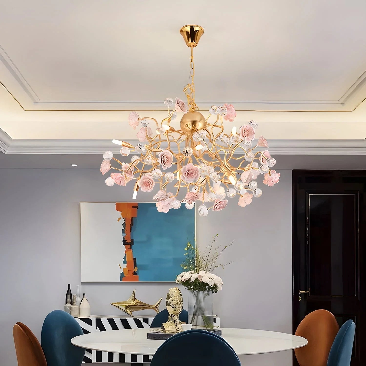 Rosea Rosa Chandelier