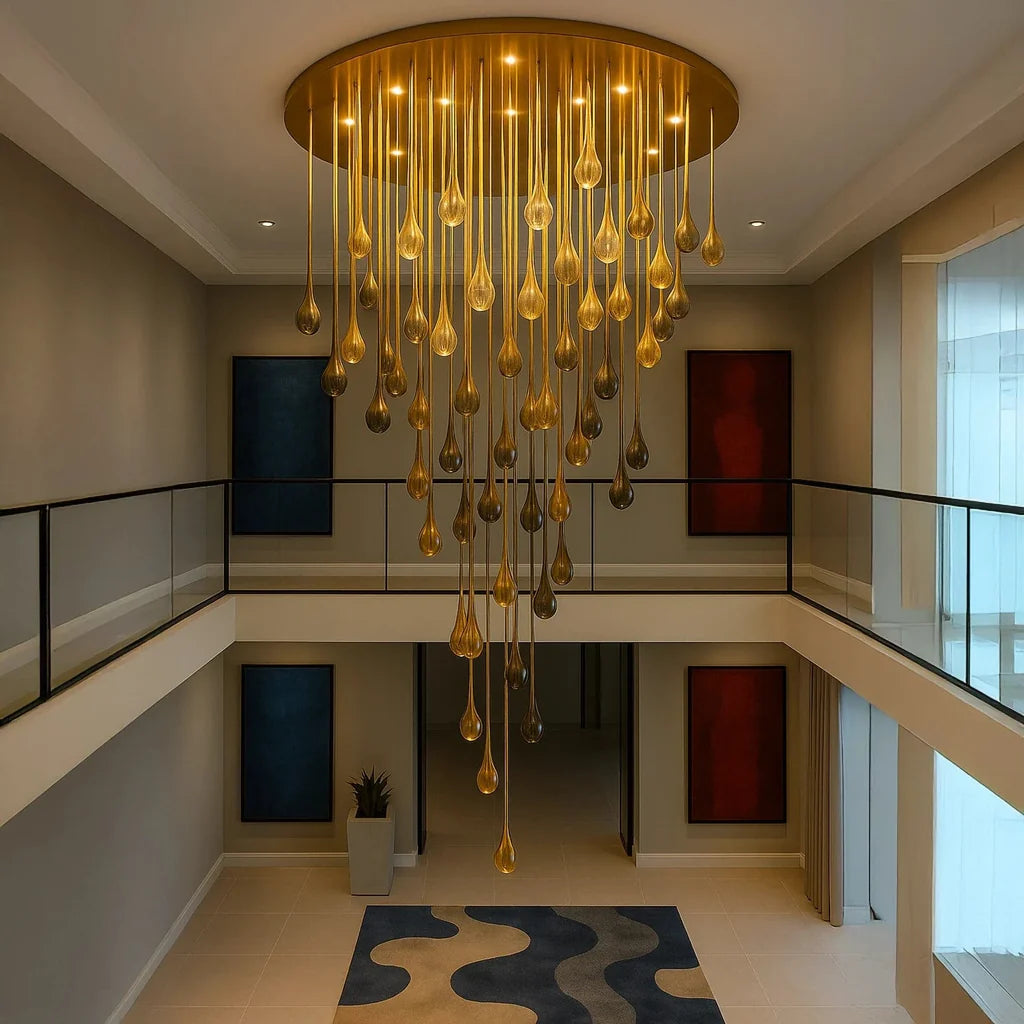 Royale Espresso Duplex Chandelier