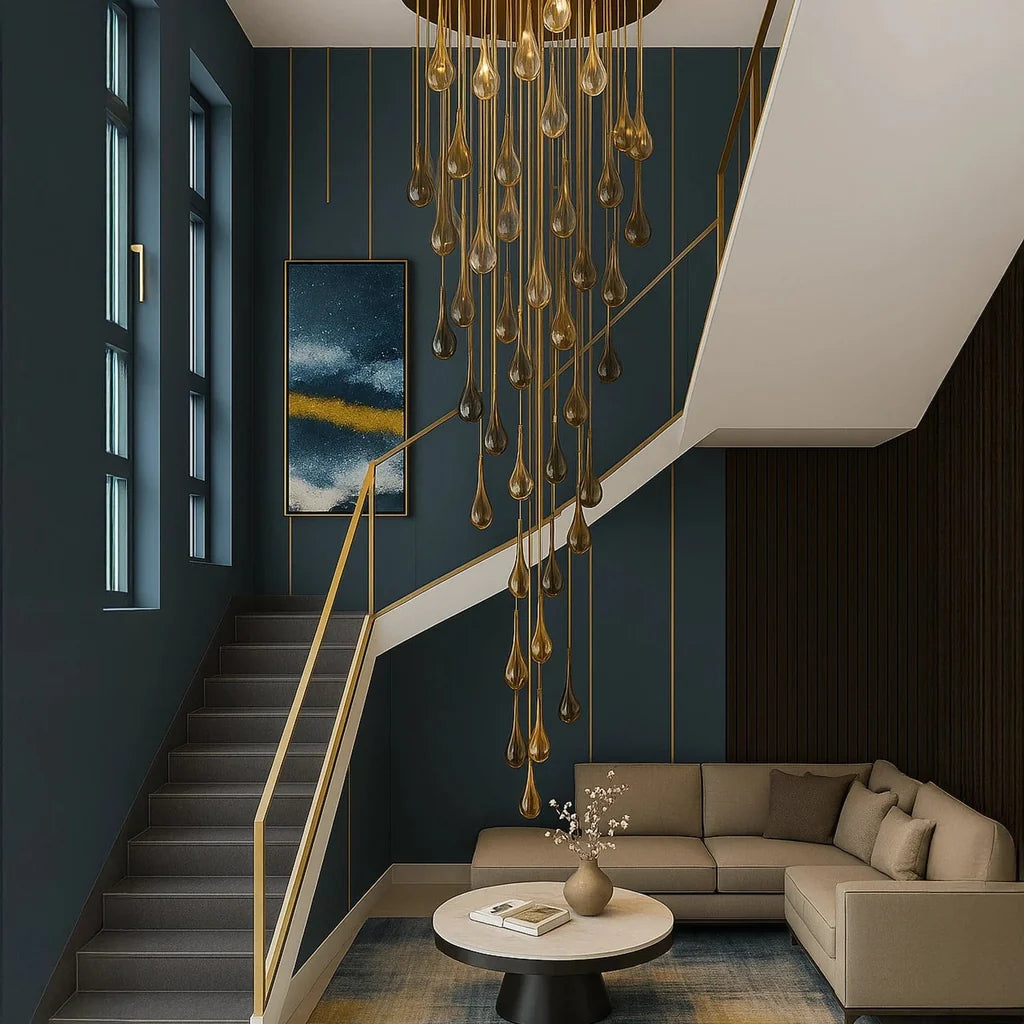 Royale Espresso Duplex Chandelier
