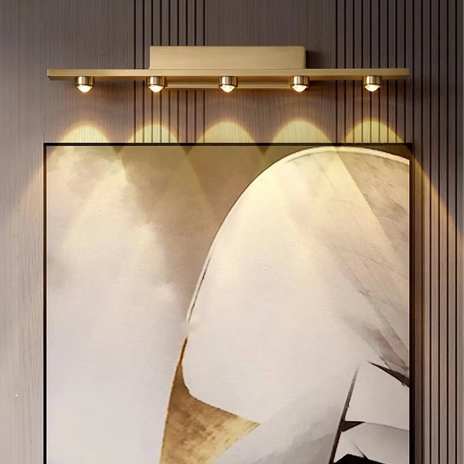 Golden Horizon Wall Mirror Light (Picture Light)