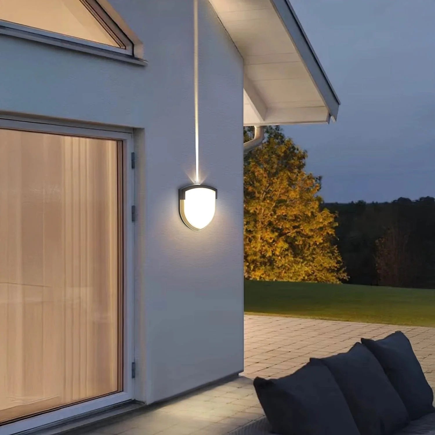 Pentagon Outdoor Wall Facade Light