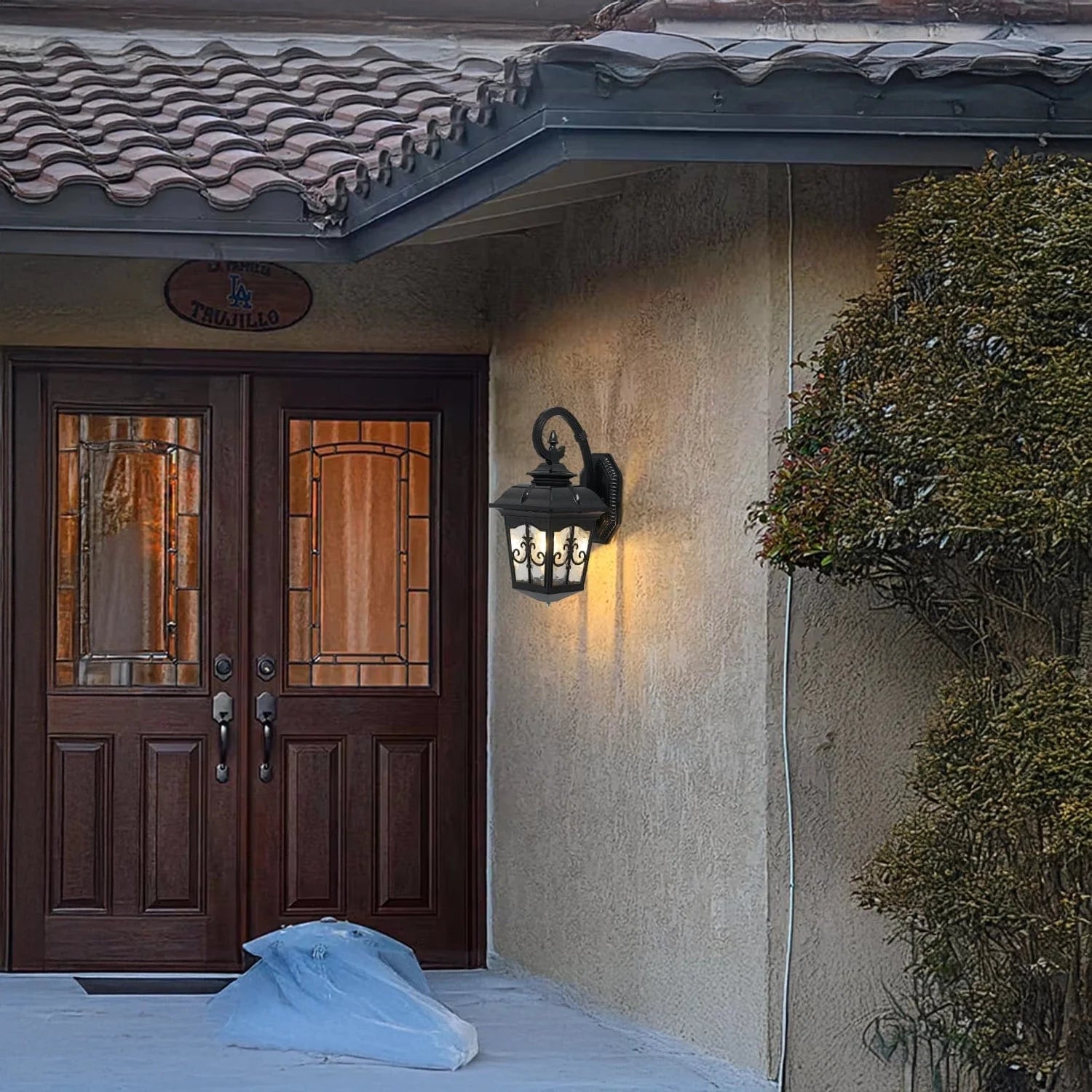 Castle Outdoor Gate Wall Light