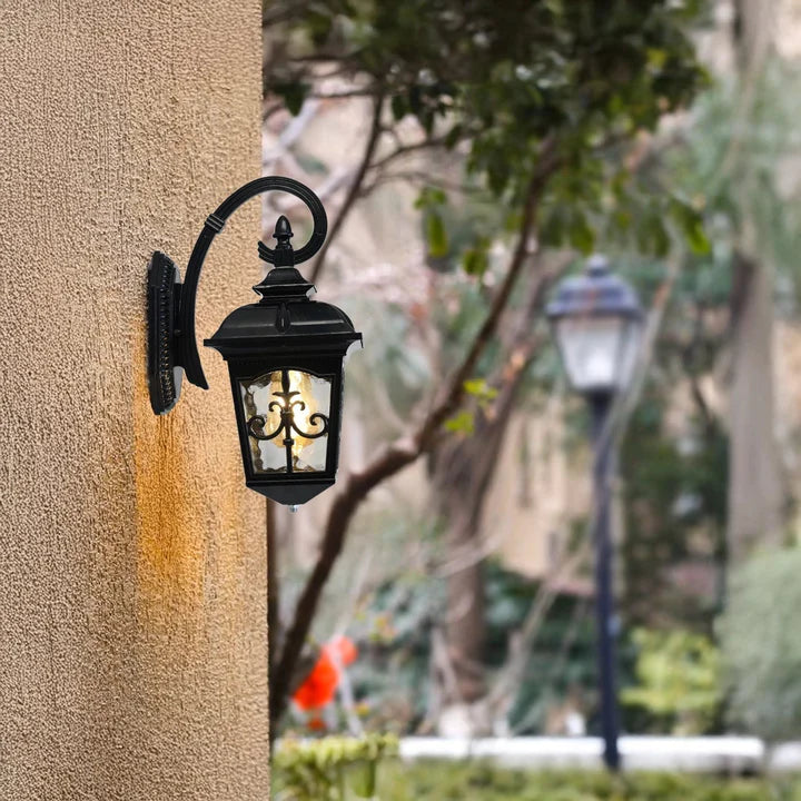 Castle Outdoor Gate Wall Light