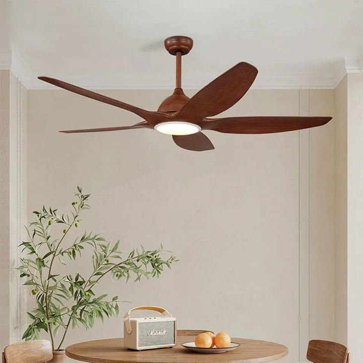 Timber Glow Chandelier Ceiling Fan 60" Inch with Remote Control