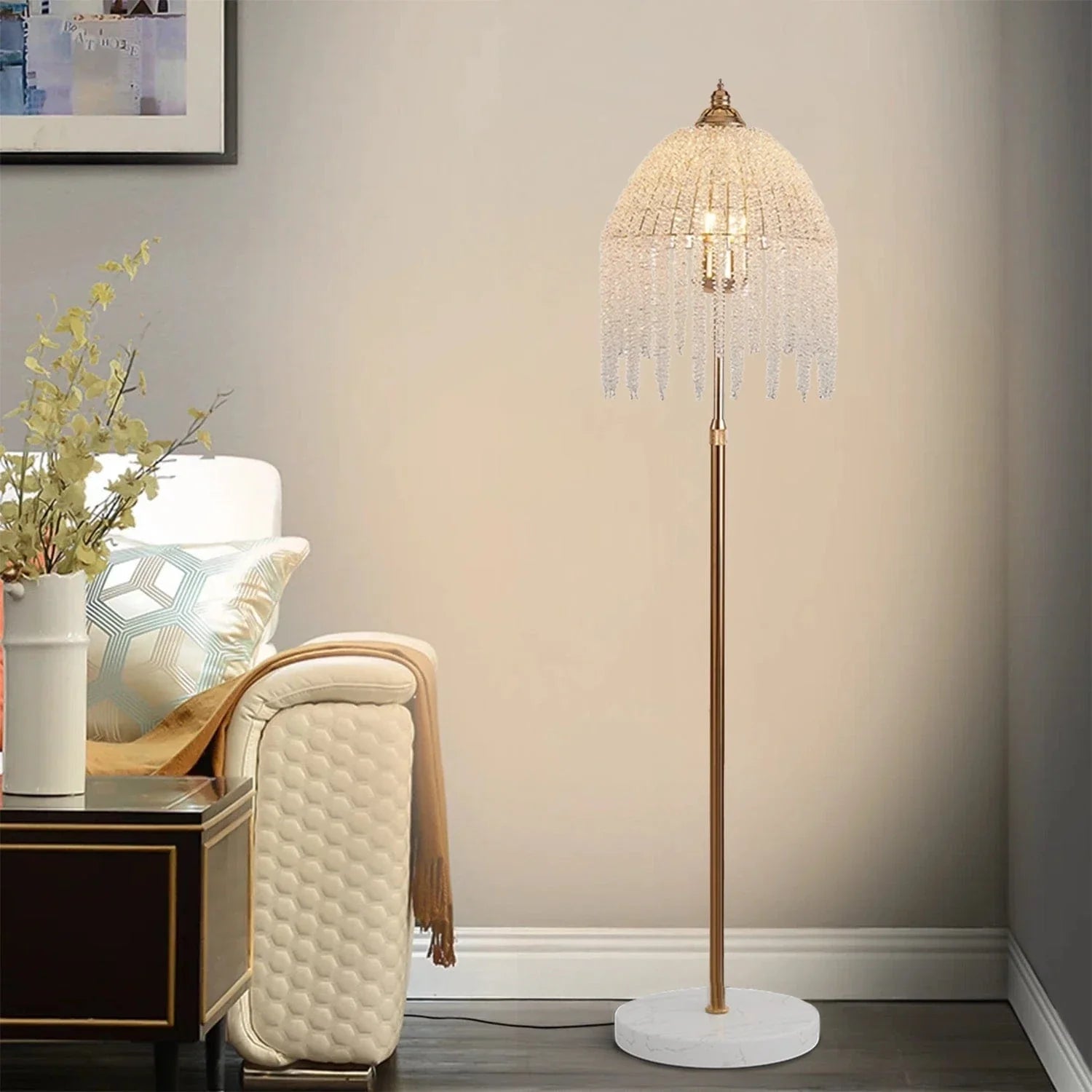 Golden Ivy Floor Lamp