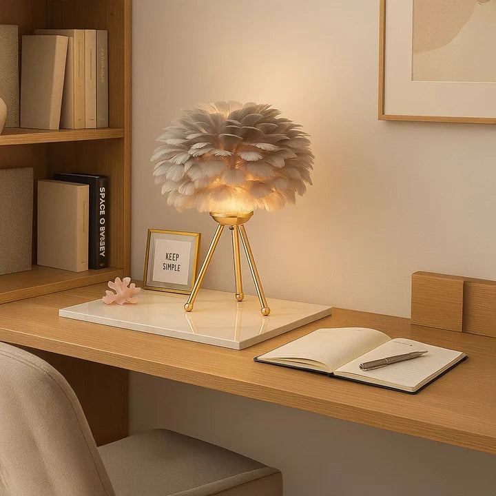 Ivory Drift Table Lamp