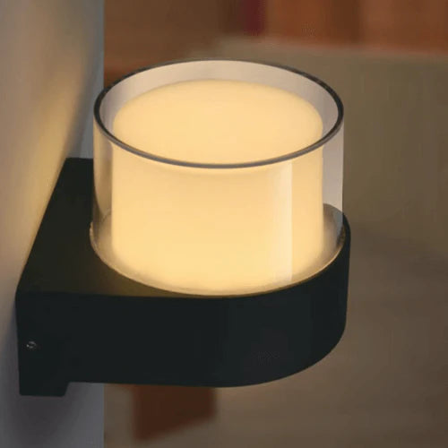 Modern Design Cylindrical Led Outdoor Wall Facade Light