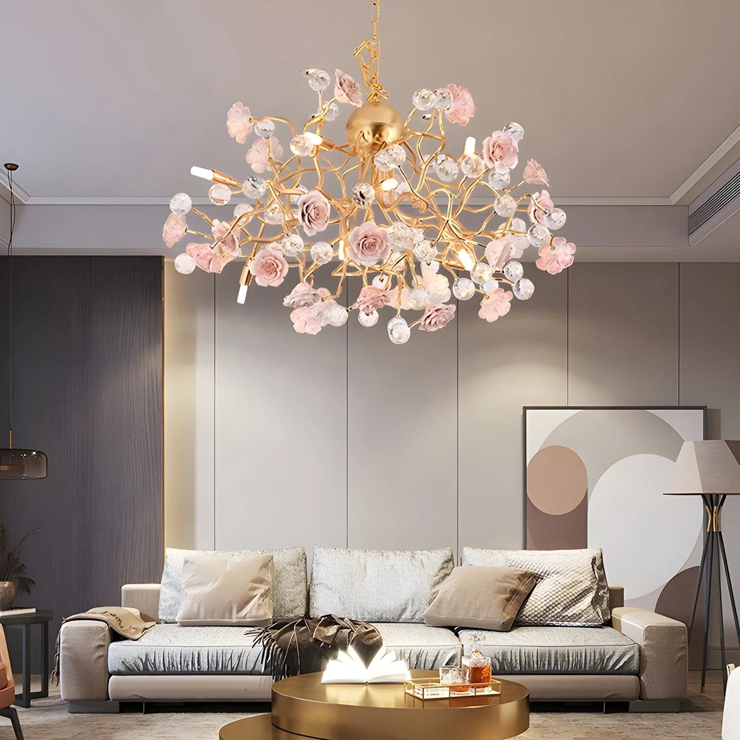 Rosea Rosa Chandelier