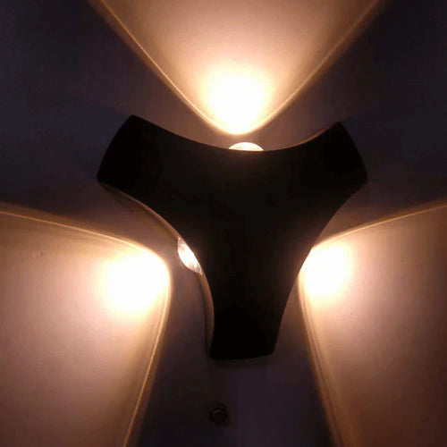 Triangular LED Outdoor Wall Facade Light