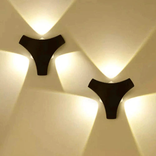 Triangular LED Outdoor Wall Facade Light