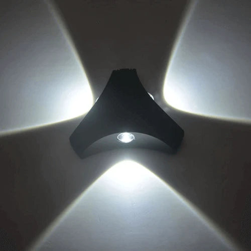 Triangular LED Outdoor Wall Facade Light