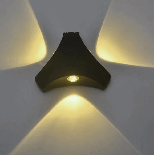 Triangular LED Outdoor Wall Facade Light
